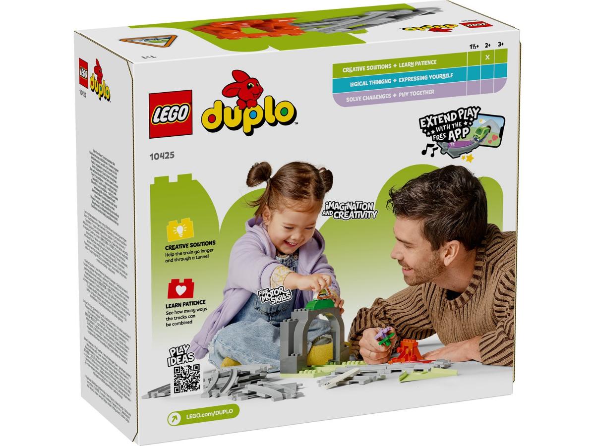 LEGO DUPLO 10425 Tunel i tory kolejowe - Zestaw rozszerzający - obrazek 4