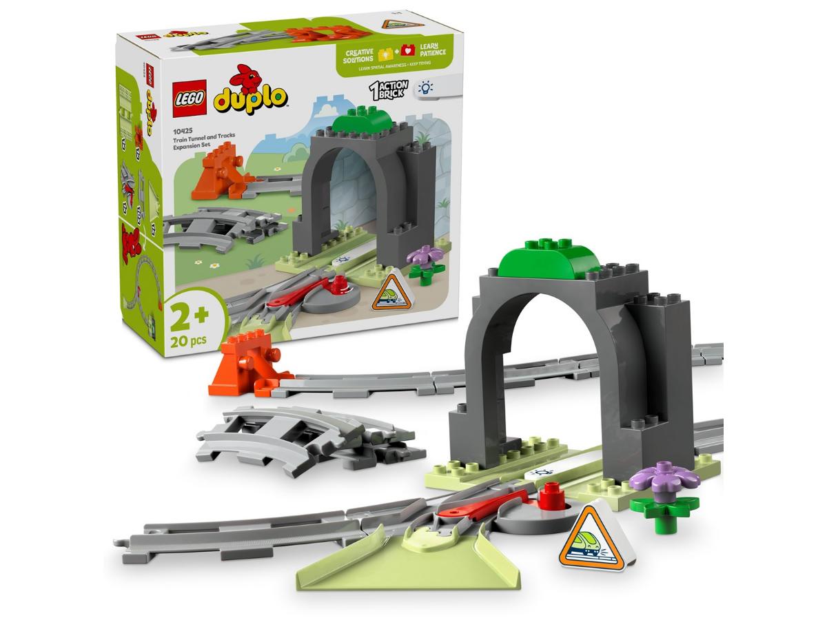 LEGO DUPLO 10425 Tunel i tory kolejowe - Zestaw rozszerzający - obrazek 5