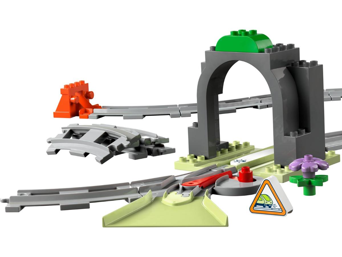 LEGO DUPLO 10425 Tunel i tory kolejowe - Zestaw rozszerzający - obrazek 6