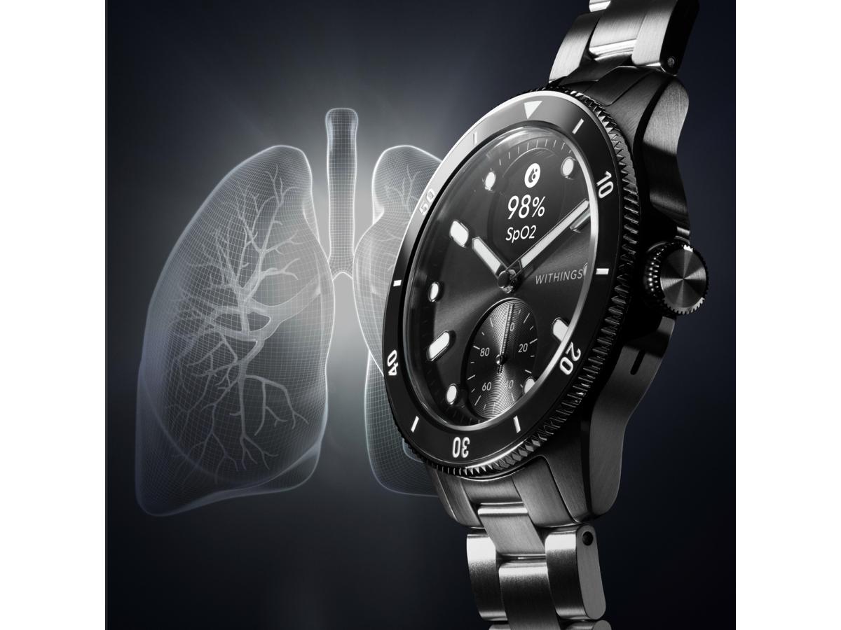 Withings Scanwatch Nova 42mm - Luksusowy smartwatch z EKG - obrazek 5