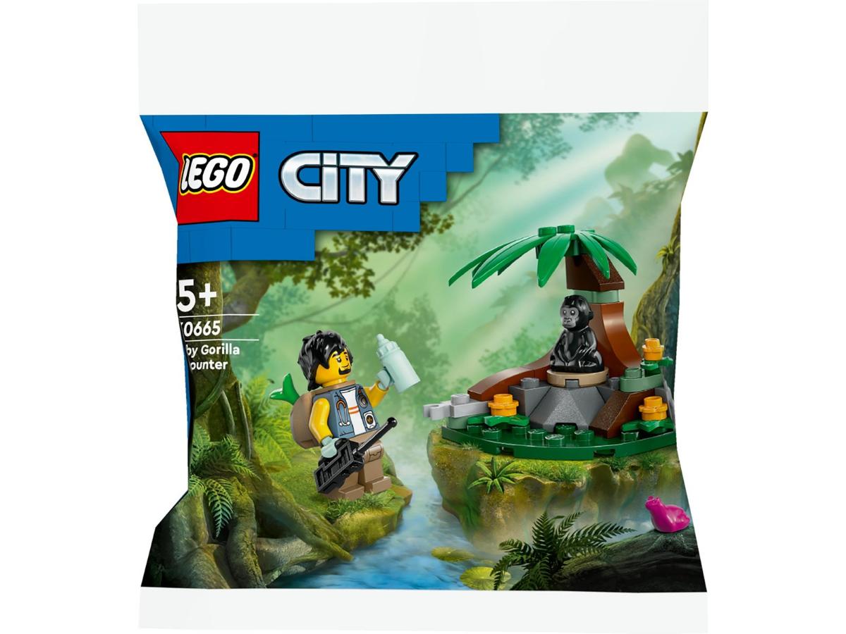 LEGO 30665 Spotkanie z małym gorylem - Zestaw dżungli dla dzieci