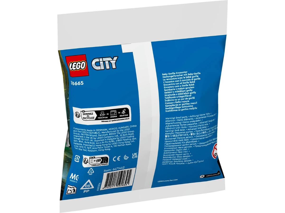 LEGO 30665 Spotkanie z małym gorylem - Zestaw dżungli dla dzieci - obrazek 6