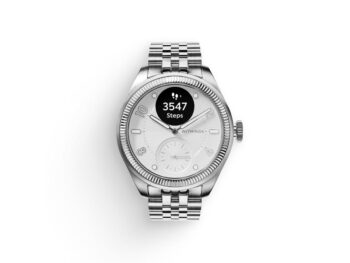 Withings ScanWatch Nova Brilliant Edition - Elegancki zegarek hybrydowy