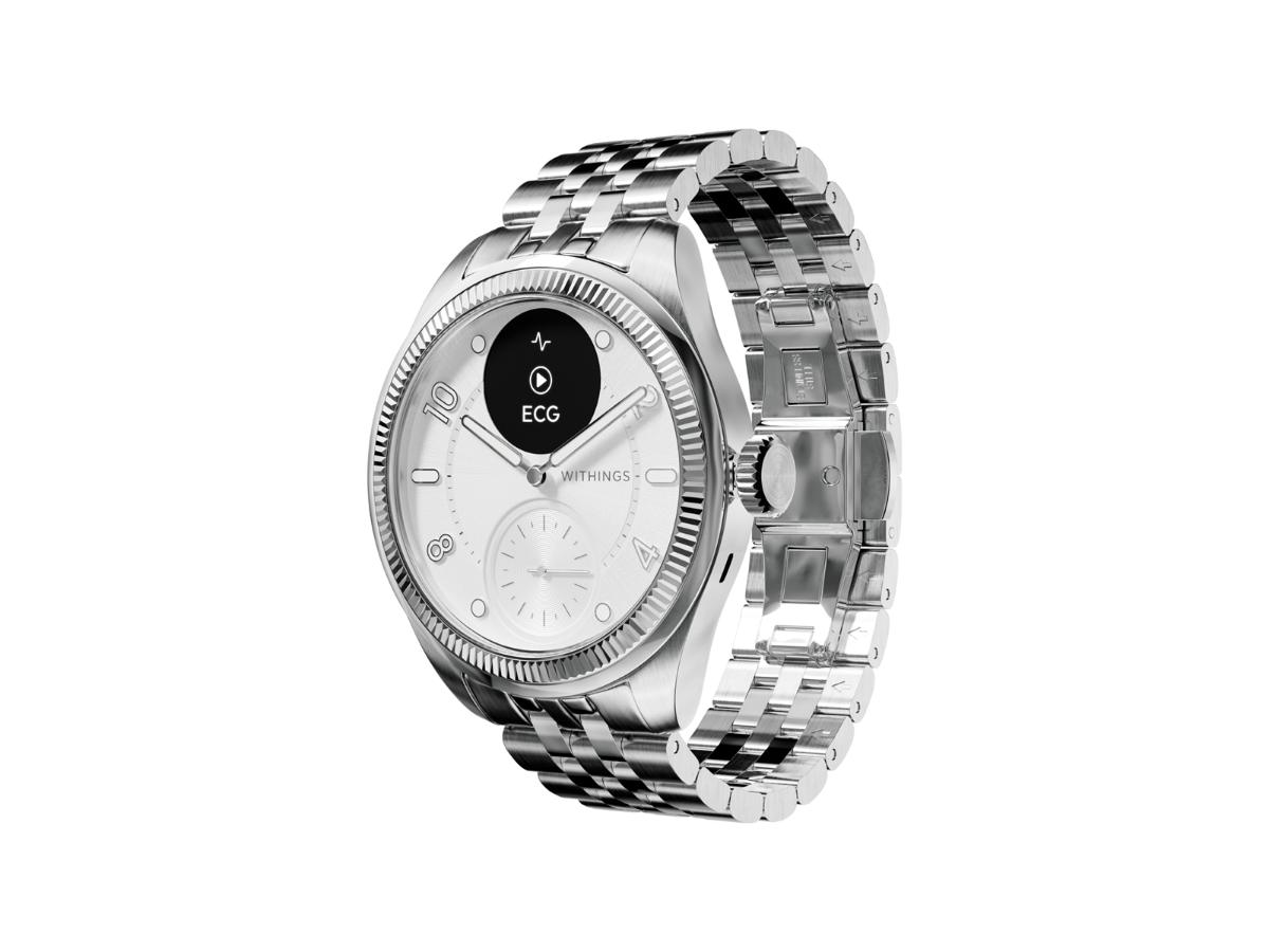 Withings ScanWatch Nova Brilliant Edition - Elegancki zegarek hybrydowy - obrazek 2