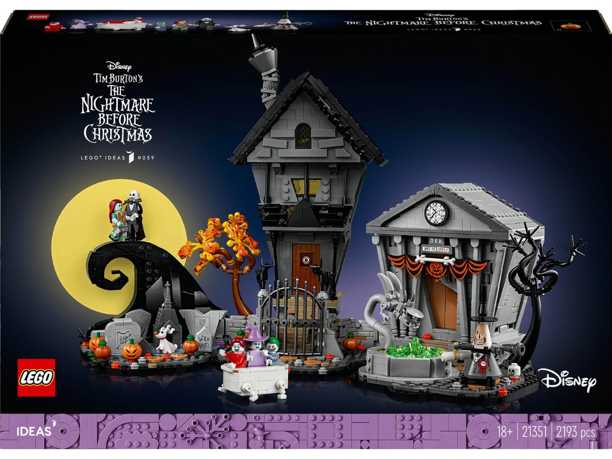 LEGO Disney 21351 Miasteczko Halloween - Kreatywna zabawa