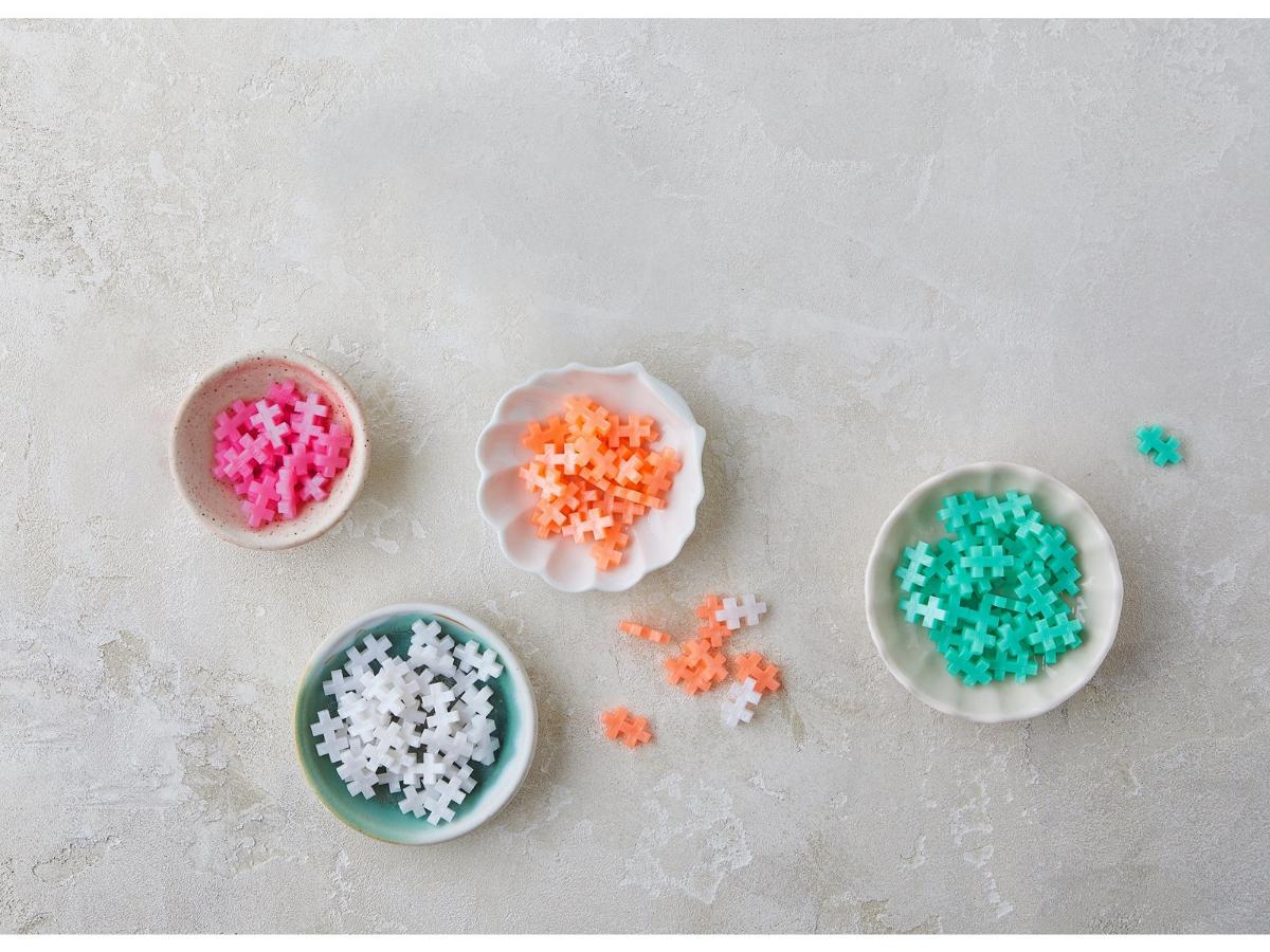 Plus-Plus Pearl Colourmix - 100 sztuk kolorowych klocków - obrazek 3