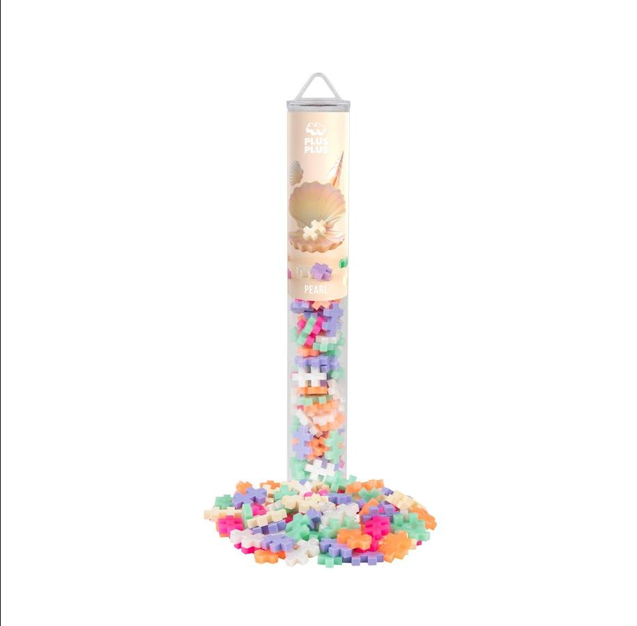 Plus-Plus Pearl Colourmix - 100 sztuk kolorowych klocków - obrazek 6