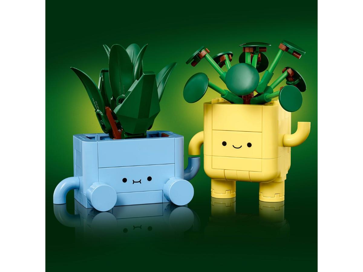 LEGO Botanicals 10349 Wesołe roślinki - Stwórz piękne dekoracje - obrazek 2