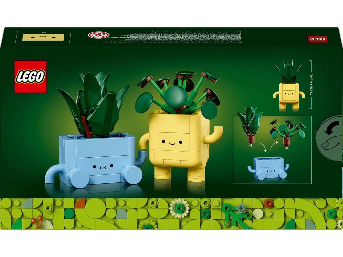 LEGO Botanicals 10349 Wesołe roślinki - Stwórz piękne dekoracje - obrazek 3