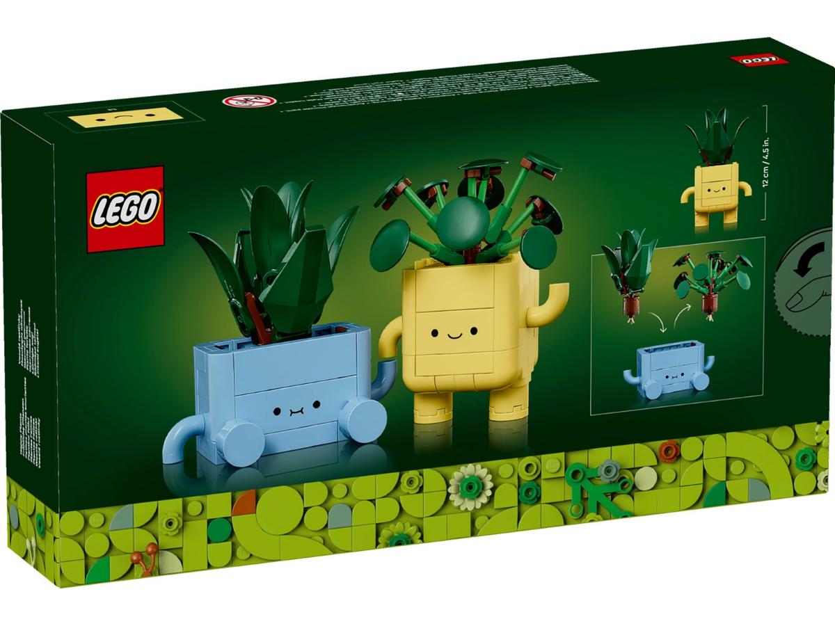 LEGO Botanicals 10349 Wesołe roślinki - Stwórz piękne dekoracje - obrazek 4