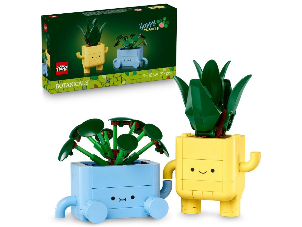 LEGO Botanicals 10349 Wesołe roślinki - Stwórz piękne dekoracje - obrazek 5