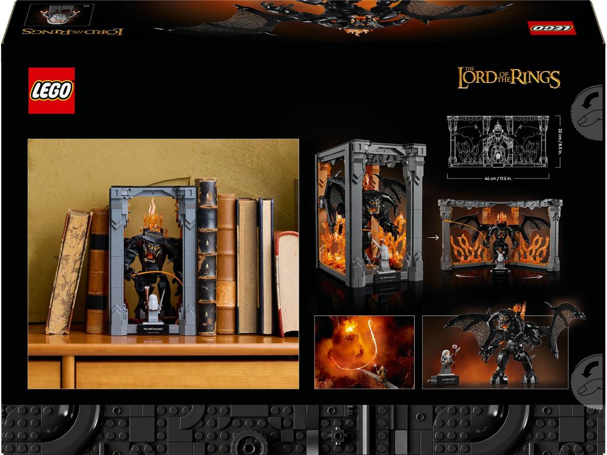 LEGO Icons Władca pierścieni Book nook - Epicka dekoracja półki - obrazek 3