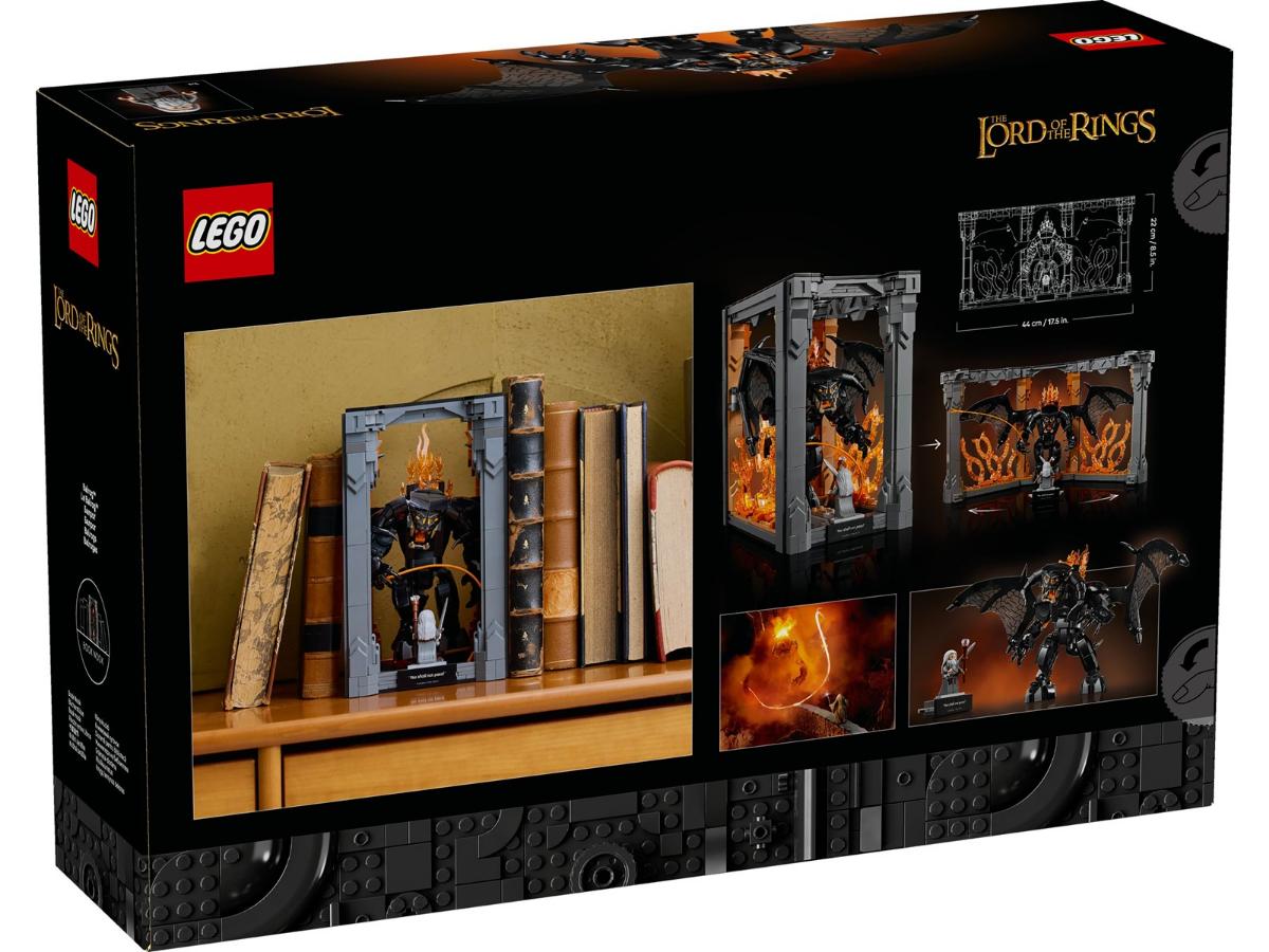 LEGO Icons Władca pierścieni Book nook - Epicka dekoracja półki - obrazek 4