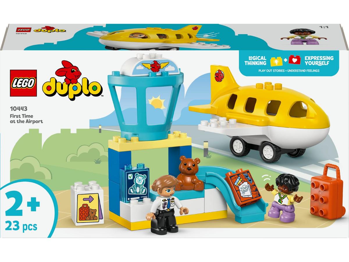LEGO DUPLO 10443 Pierwszy raz na lotnisku - kreatywna zabawa