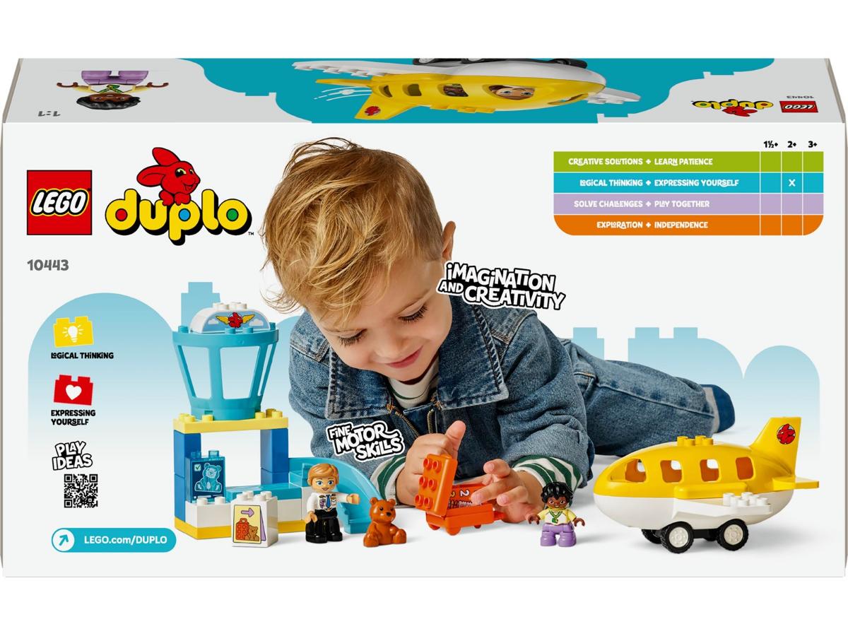 LEGO DUPLO 10443 Pierwszy raz na lotnisku - kreatywna zabawa - obrazek 3