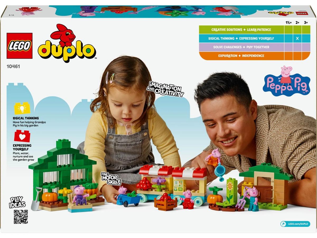 LEGO DUPLO 10461 Ogród i szklarnia - Kreatywna zabawa z Peppą - obrazek 2