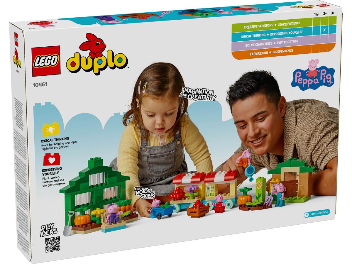 LEGO DUPLO 10461 Ogród i szklarnia - Kreatywna zabawa z Peppą - obrazek 3