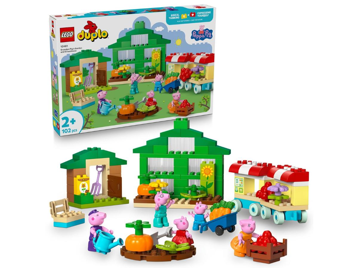 LEGO DUPLO 10461 Ogród i szklarnia - Kreatywna zabawa z Peppą - obrazek 4