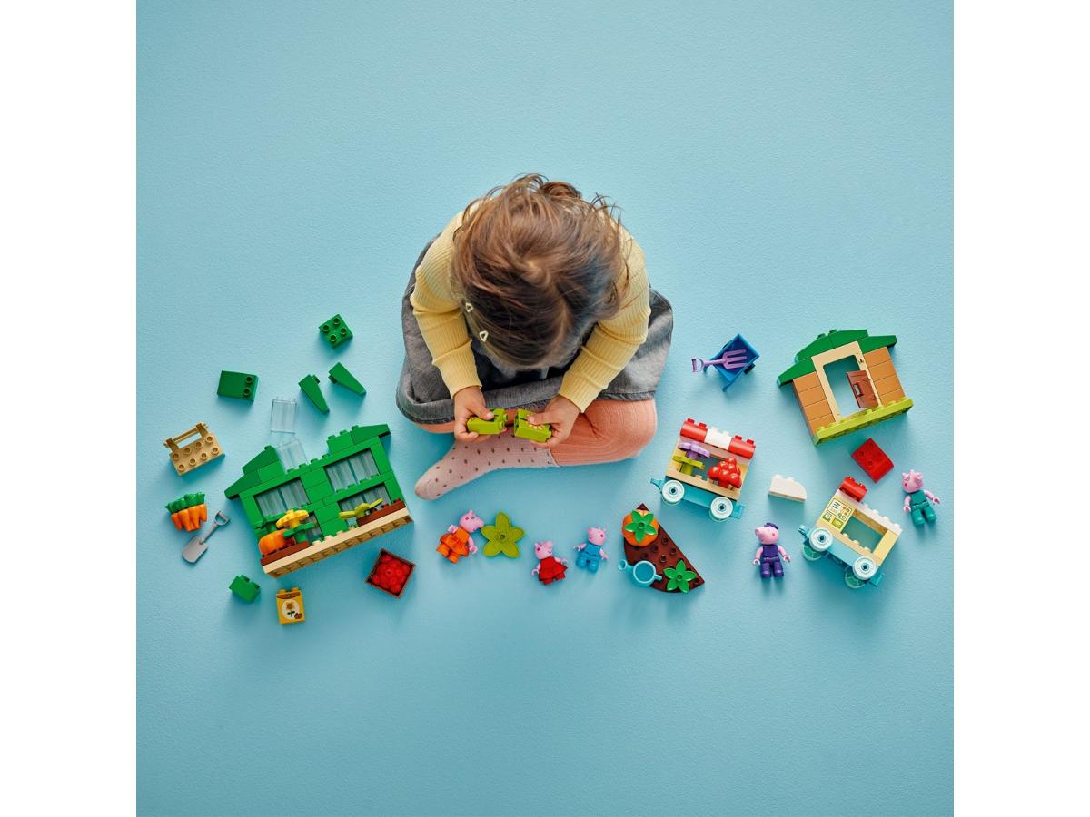 LEGO DUPLO 10461 Ogród i szklarnia - Kreatywna zabawa z Peppą - obrazek 6