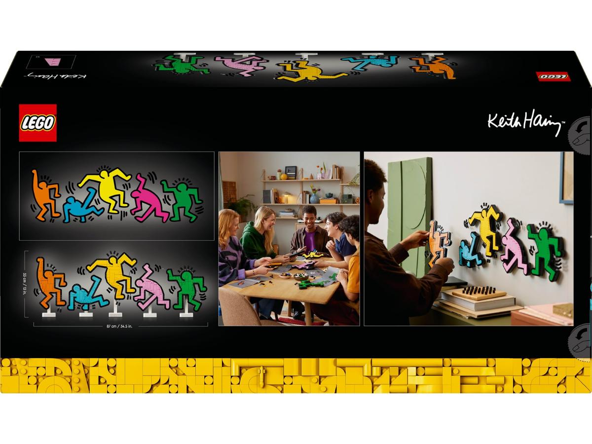 LEGO Art 31216 Keith Haring - Tańczące Postacie w Sztuce - obrazek 3