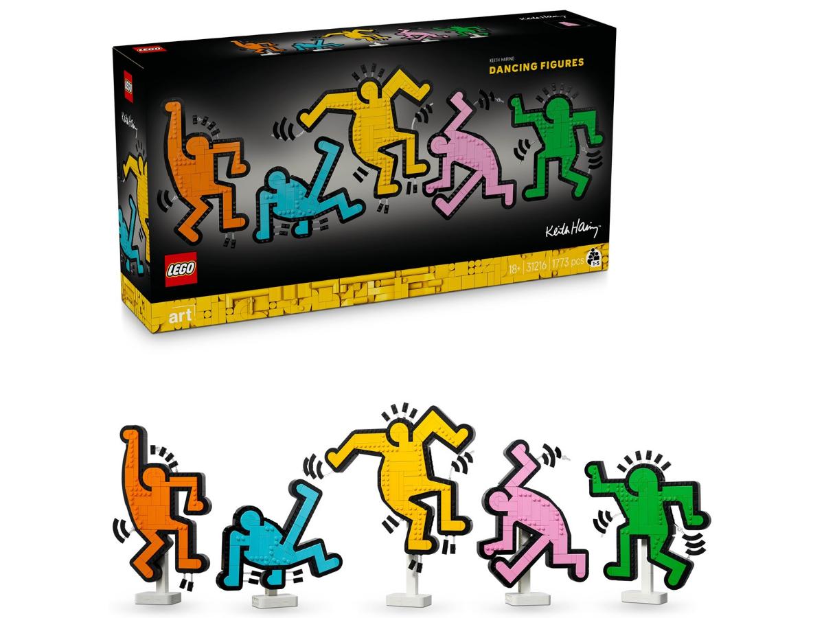 LEGO Art 31216 Keith Haring - Tańczące Postacie w Sztuce - obrazek 5