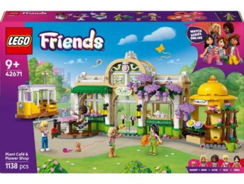 LEGO Friends 42671 Zielona kawiarnia i kwiaciarnia - Kreatywna zabawa