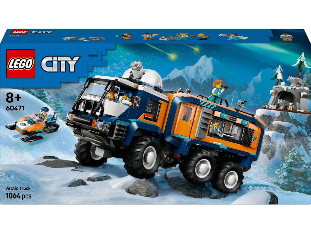 LEGO Ciężarówka z laboratorium arktycznej odkrywczyni - Epickie przygody