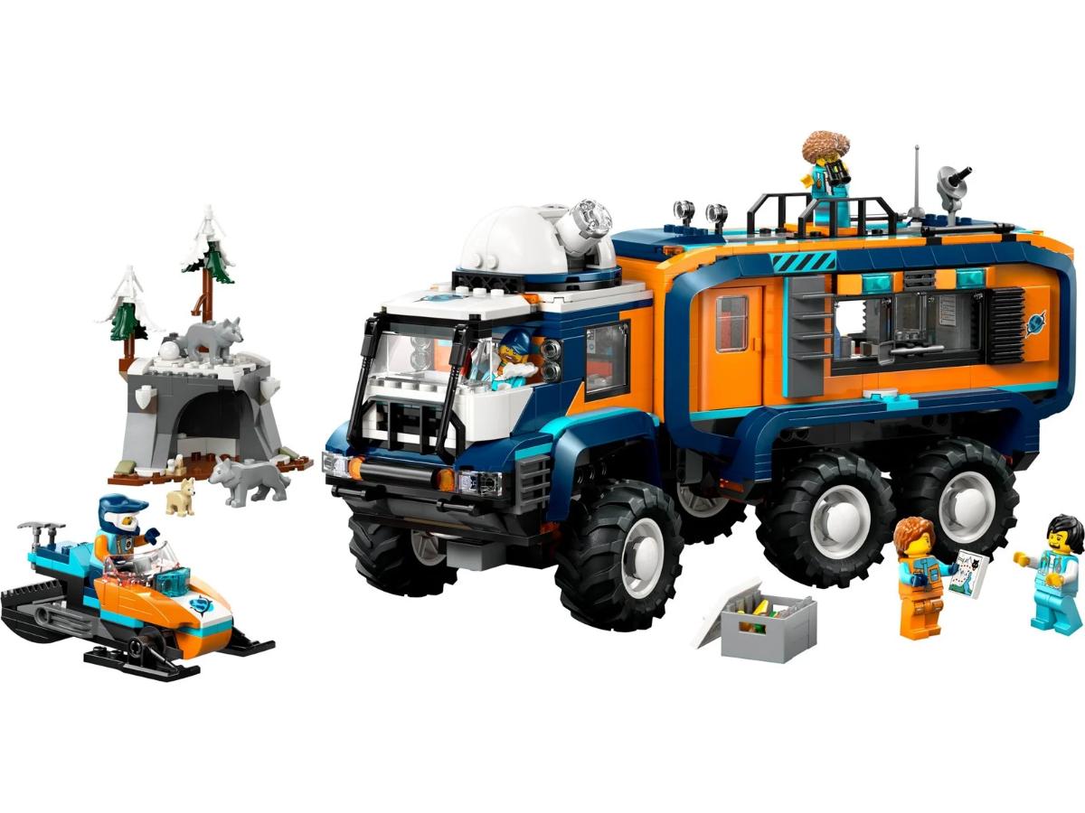 LEGO Ciężarówka z laboratorium arktycznej odkrywczyni - Epickie przygody - obrazek 5