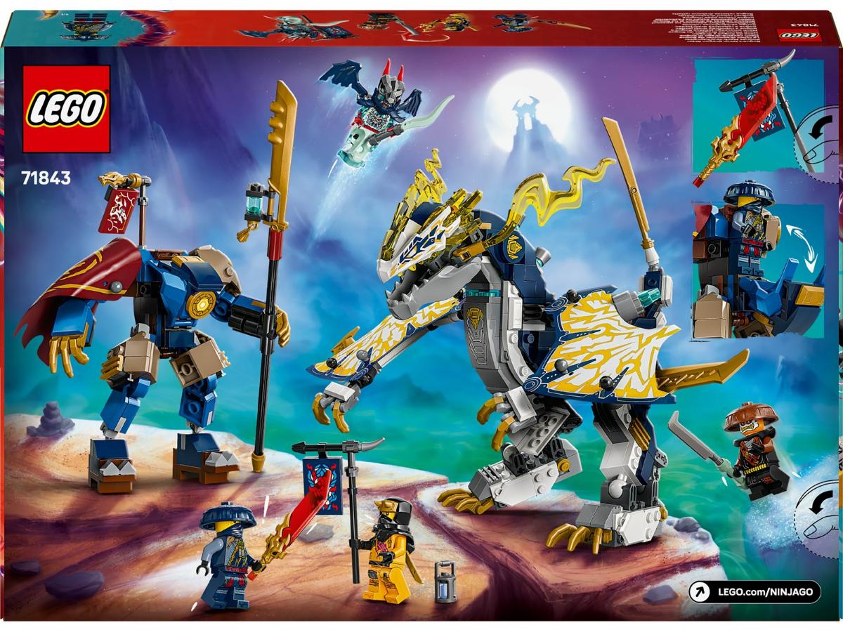 LEGO Ninjago 71843 Mech smoczego jeźdźca Rogue’a - Zestaw dla dzieci - obrazek 3