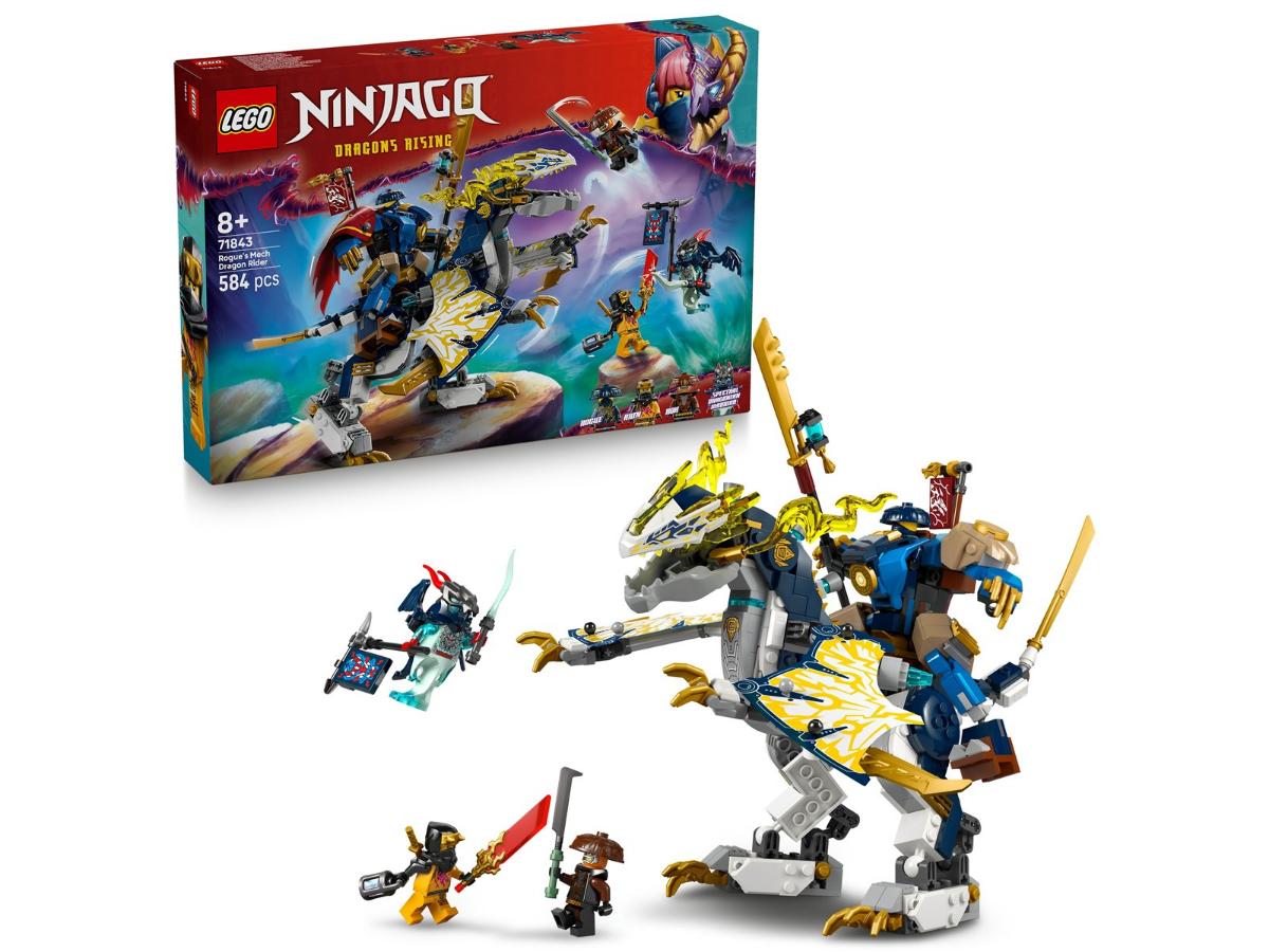 LEGO Ninjago 71843 Mech smoczego jeźdźca Rogue’a - Zestaw dla dzieci - obrazek 5