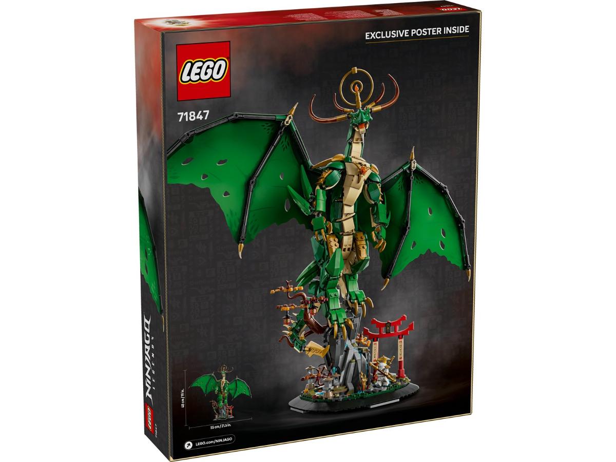 LEGO Ninjago 71847 Smok-strażnik - Imponujący model do budowy - obrazek 4