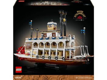 LEGO Ideas 21356 Parowiec rzeczny - szczegółowy model dla fanów