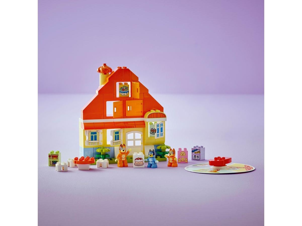 LEGO Bluey 10459 Dom rodzinny Blue - Zabawka z grą pamięciową - obrazek 2