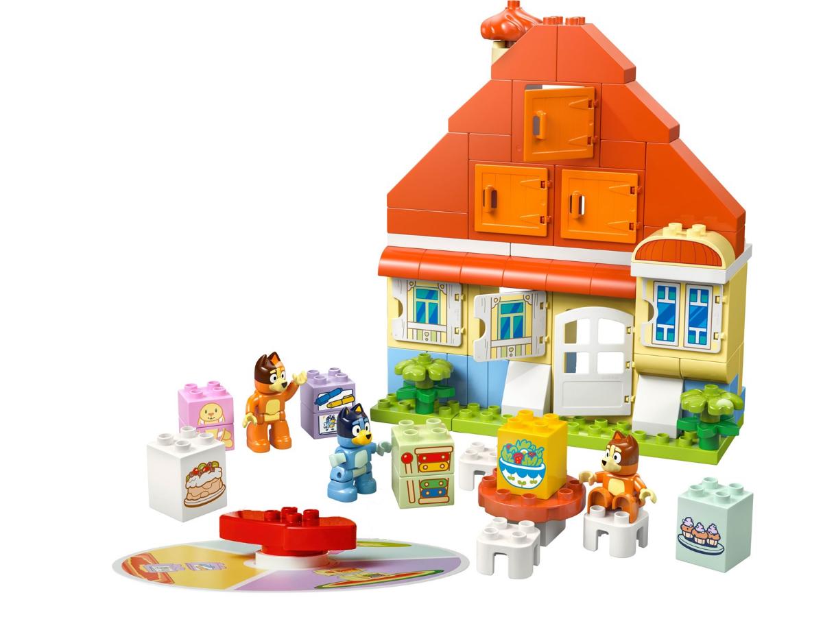 LEGO Bluey 10459 Dom rodzinny Blue - Zabawka z grą pamięciową - obrazek 6