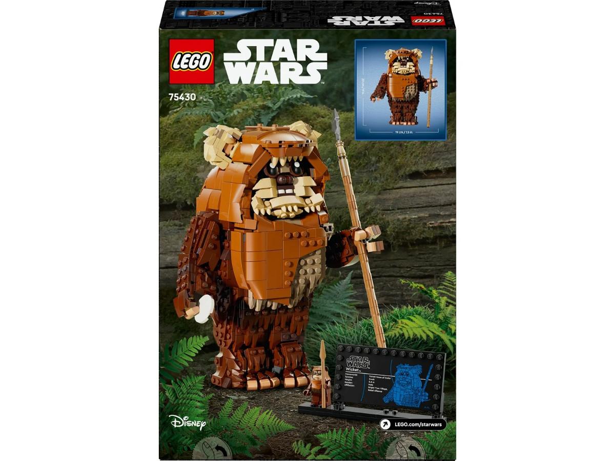 LEGO Ewok Wicket - Zestaw do zabawy z Gwiezdnych Wojen - obrazek 3