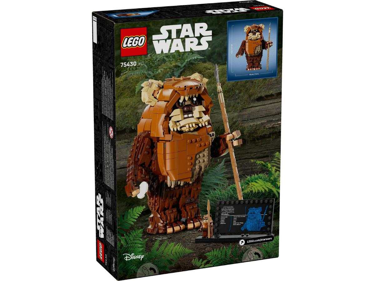 LEGO Ewok Wicket - Zestaw do zabawy z Gwiezdnych Wojen - obrazek 4