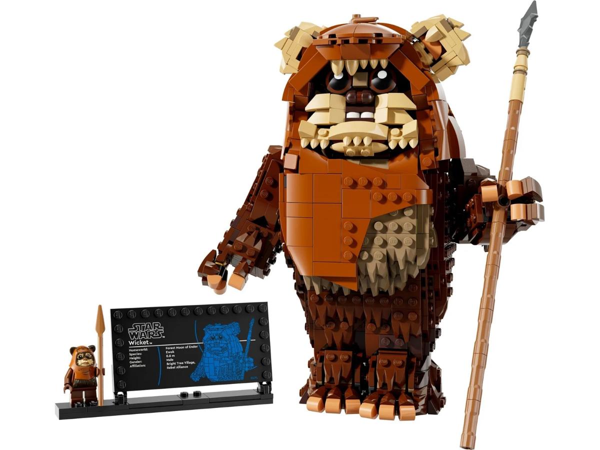 LEGO Ewok Wicket - Zestaw do zabawy z Gwiezdnych Wojen - obrazek 6