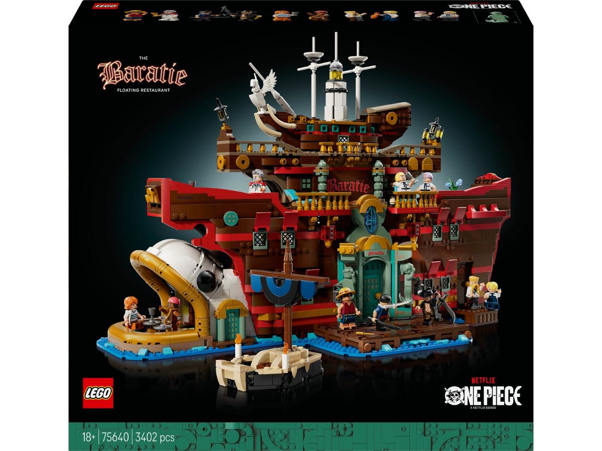 LEGO 75640 Pływająca restauracja Baratie - Zbuduj świat ONE PIECE