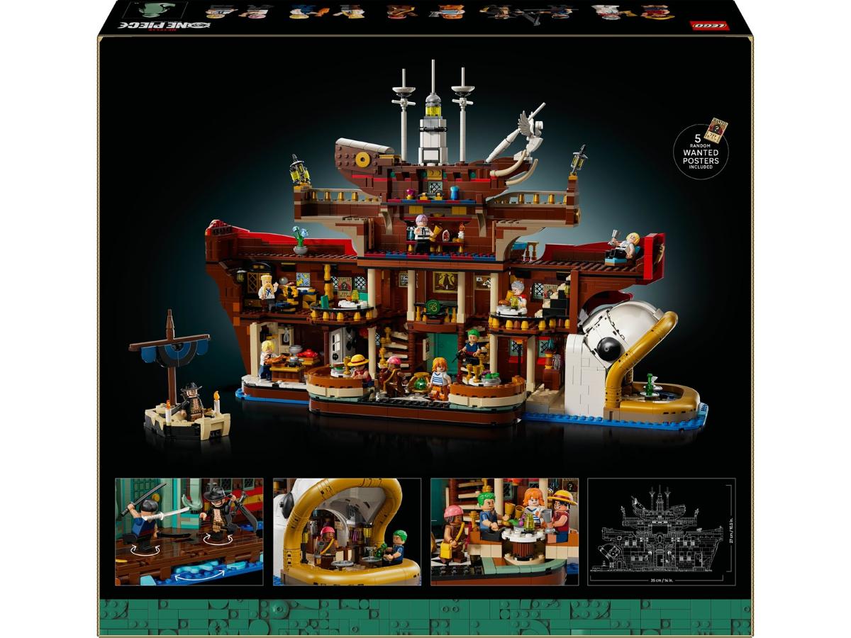 LEGO 75640 Pływająca restauracja Baratie - Zbuduj świat ONE PIECE - obrazek 3