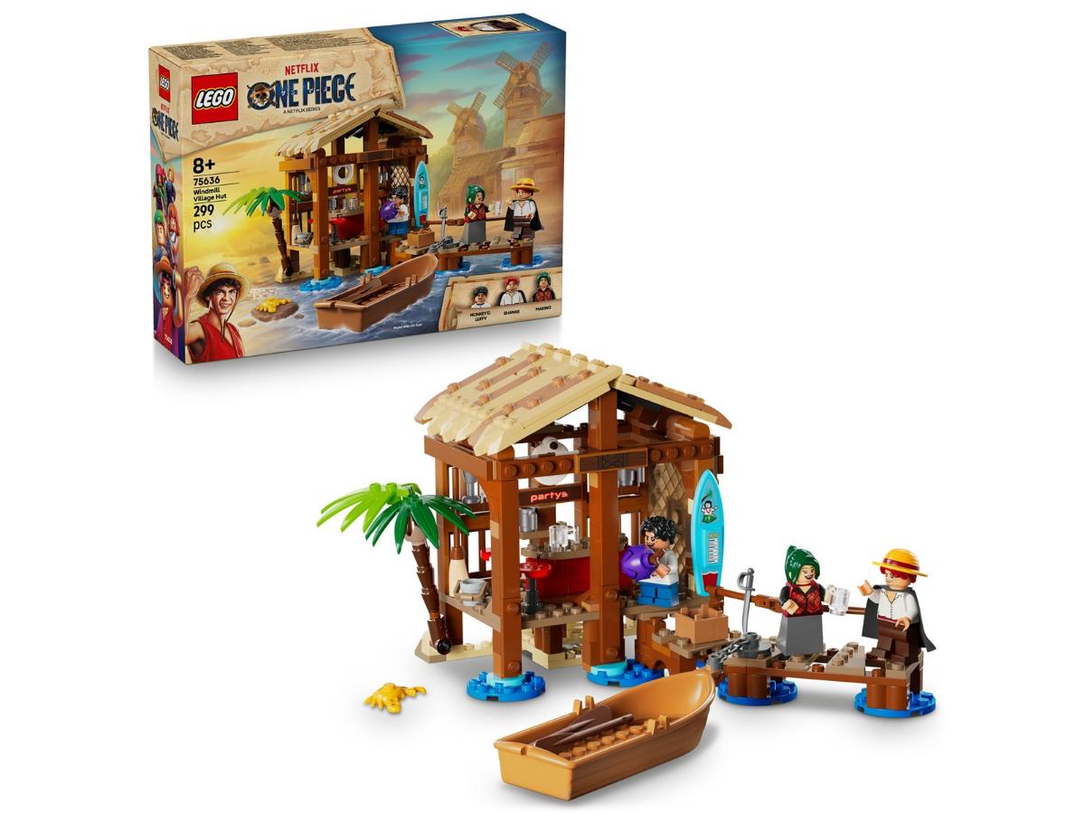 LEGO 75636 Chatka w wiosce Fuusha - Zestaw ONE PIECE z minifigurkami - obrazek 5