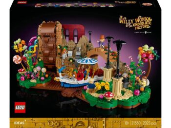 LEGO Zestaw Willy Wonka - Odtwórz fabrykę czekolady