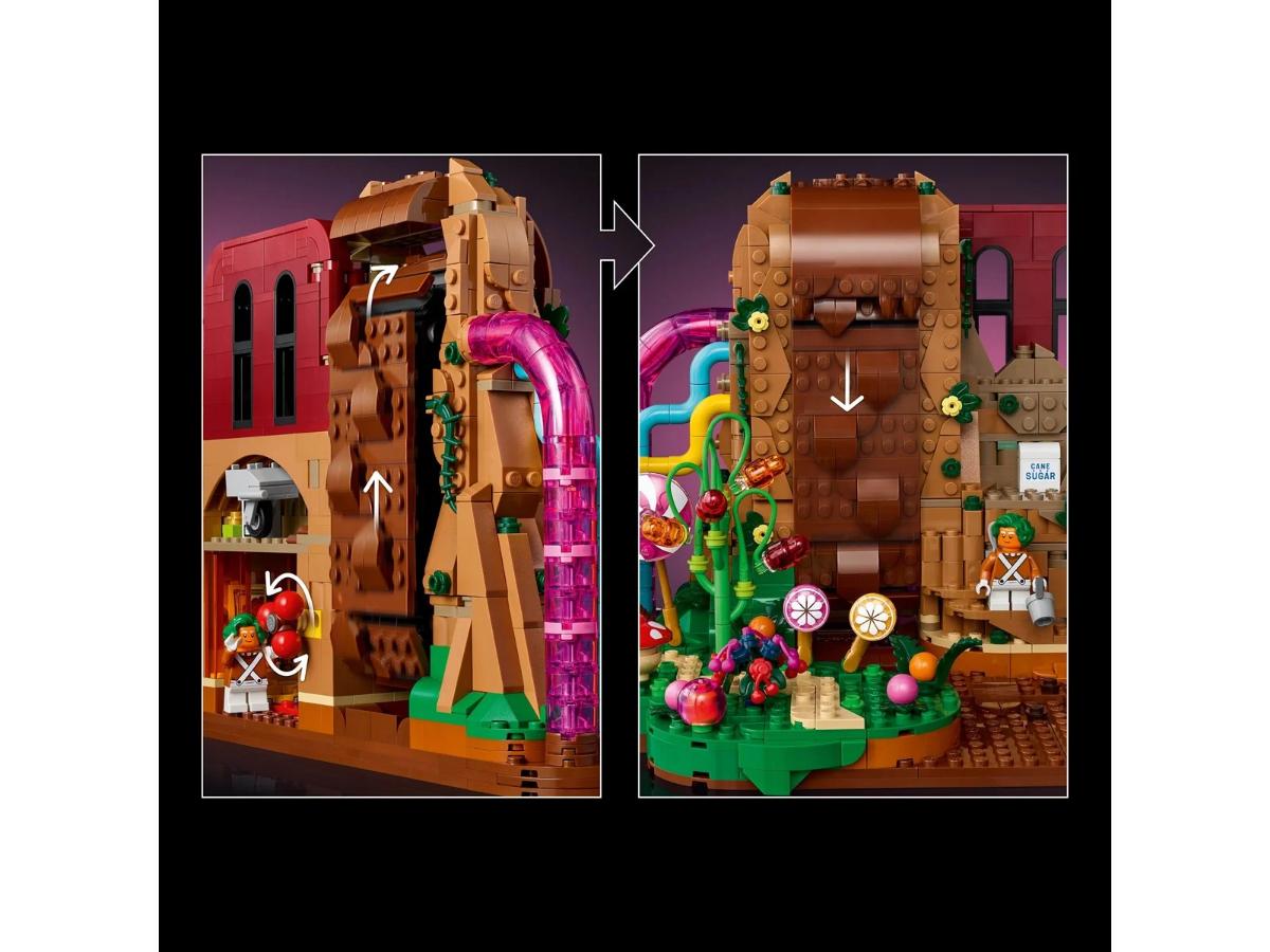 LEGO Zestaw Willy Wonka - Odtwórz fabrykę czekolady - obrazek 2