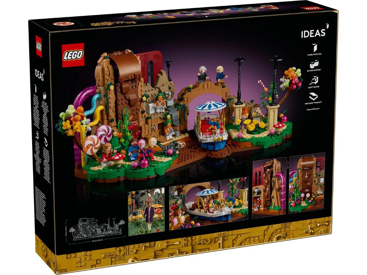 LEGO Zestaw Willy Wonka - Odtwórz fabrykę czekolady - obrazek 4
