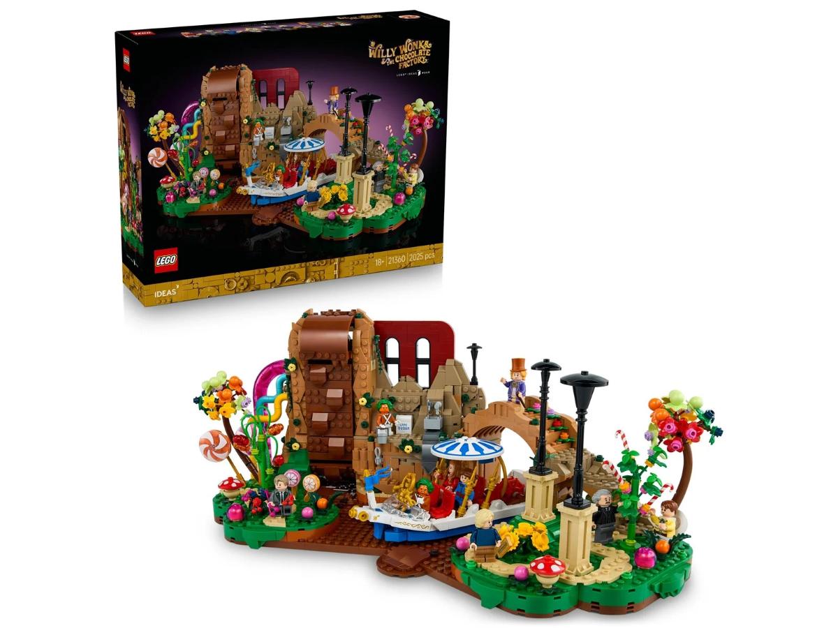 LEGO Zestaw Willy Wonka - Odtwórz fabrykę czekolady - obrazek 5