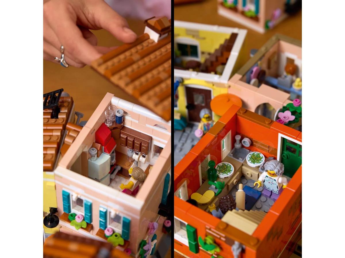 LEGO Ideas 21359 Włoska Riwiera - Kreatywna podróż po Włoszech - obrazek 2