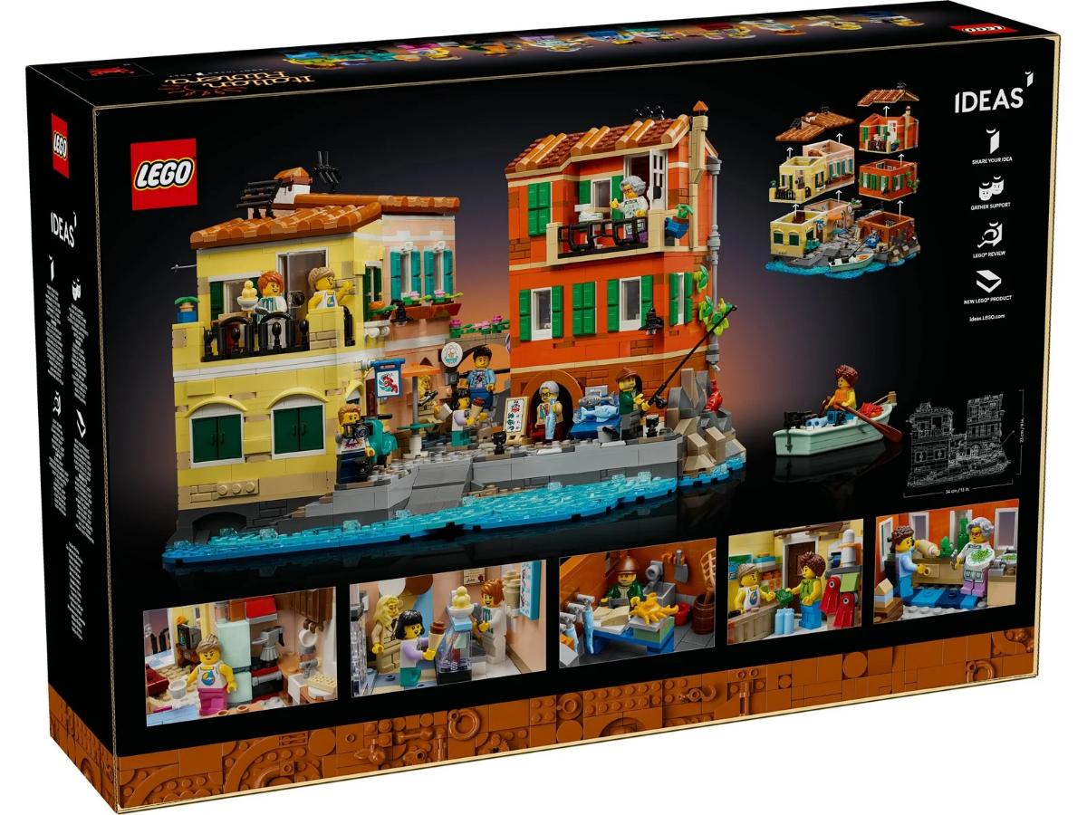 LEGO Ideas 21359 Włoska Riwiera - Kreatywna podróż po Włoszech - obrazek 4