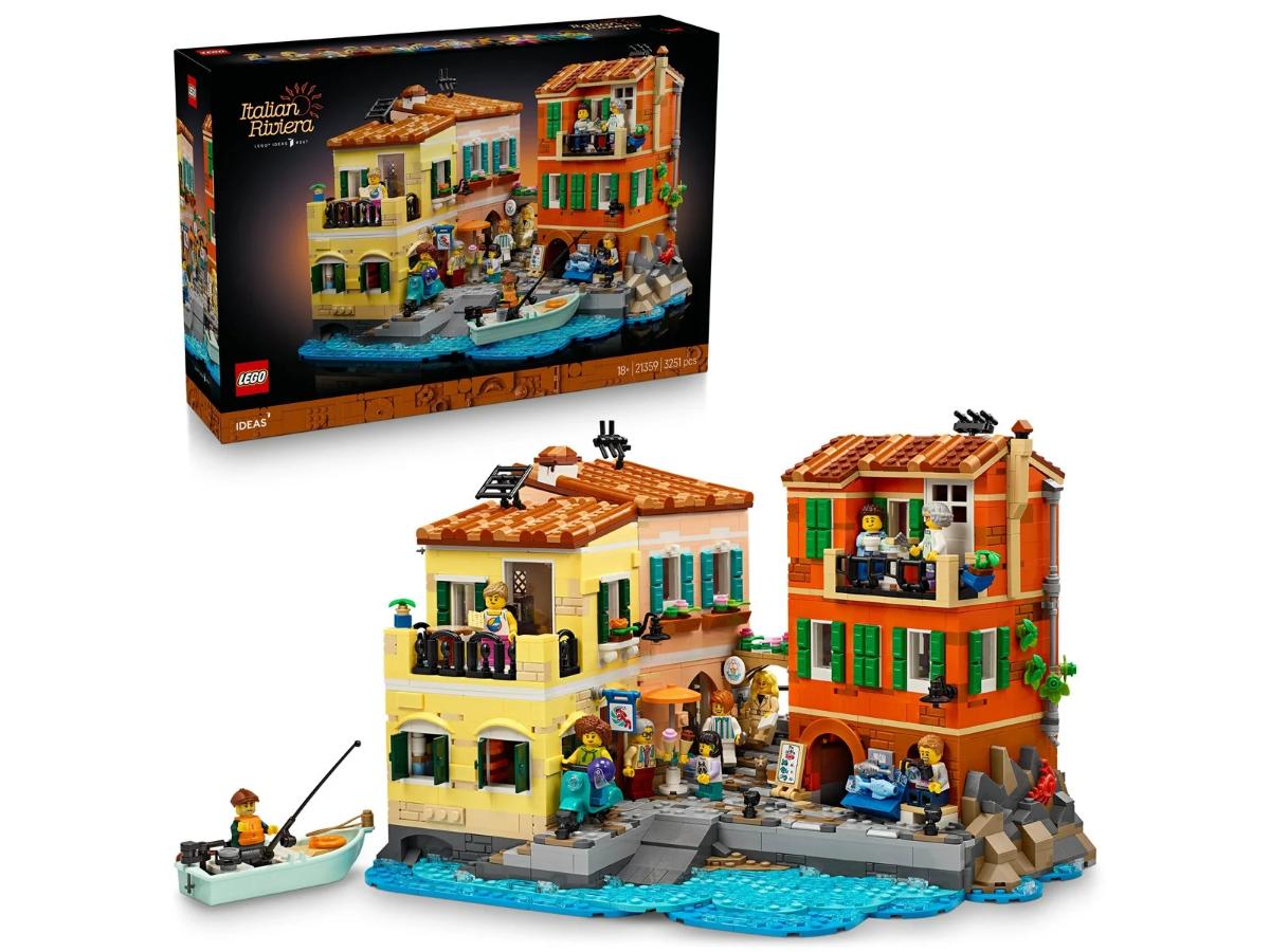 LEGO Ideas 21359 Włoska Riwiera - Kreatywna podróż po Włoszech - obrazek 5
