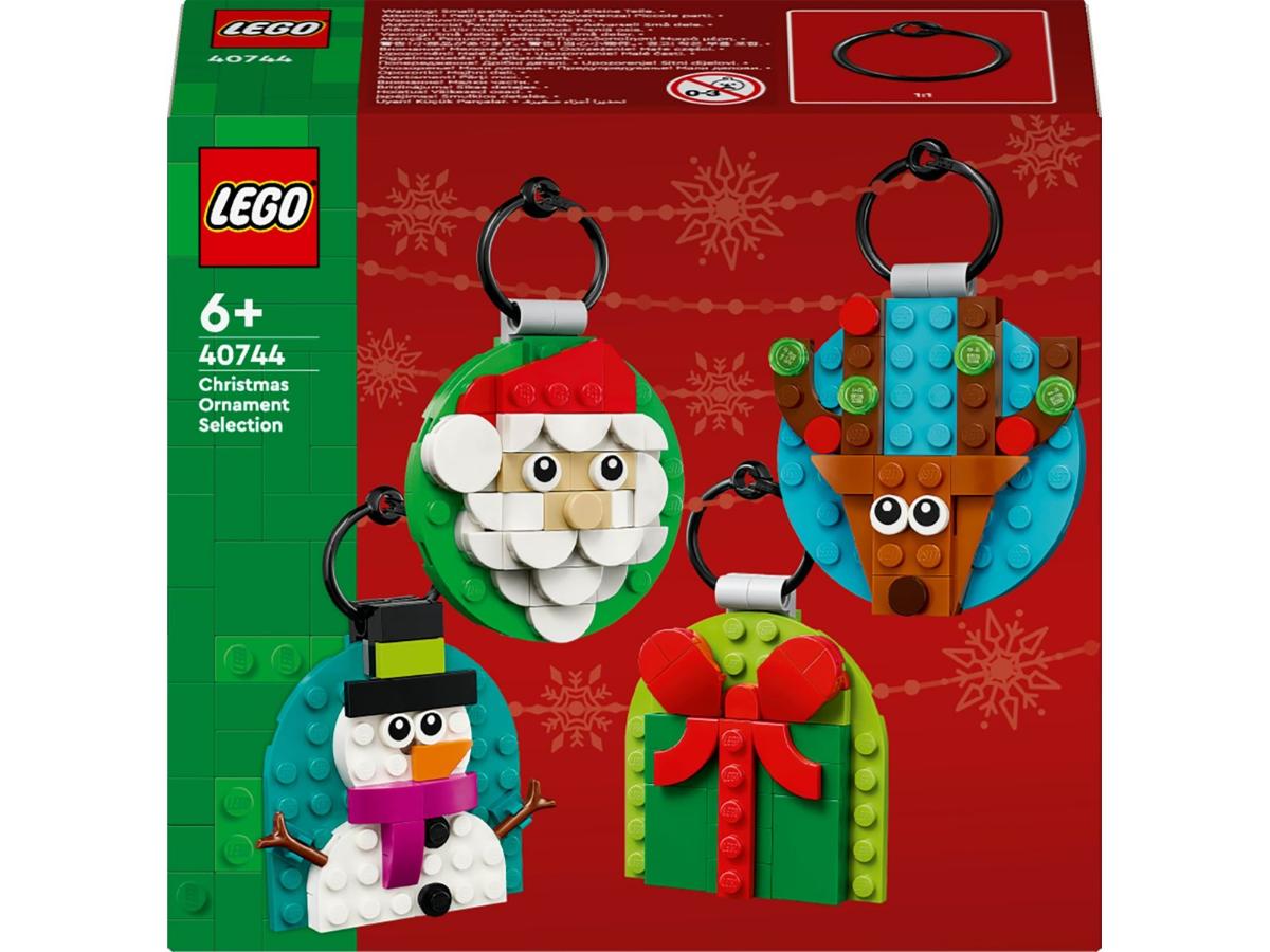 LEGO 40744 Kolekcja ozdób choinkowych - Kreatywna zabawa na święta