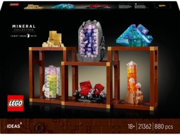 LEGO Kolekcja minerałów 21362 - Stwórz własne minerały z klocków