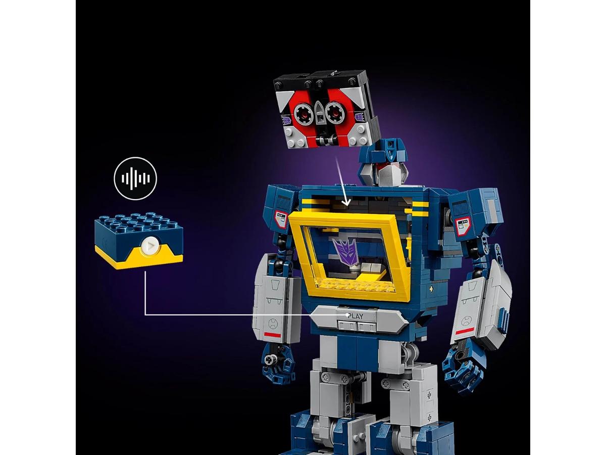 LEGO Transformers Soundwave - Zestaw z efektami dźwiękowymi - obrazek 2